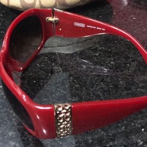 Authentic Coach sunglasses.
